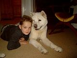Kind und Hund