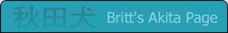 Britt's Akita Page